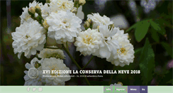 Desktop Screenshot of laconservadellaneve.it
